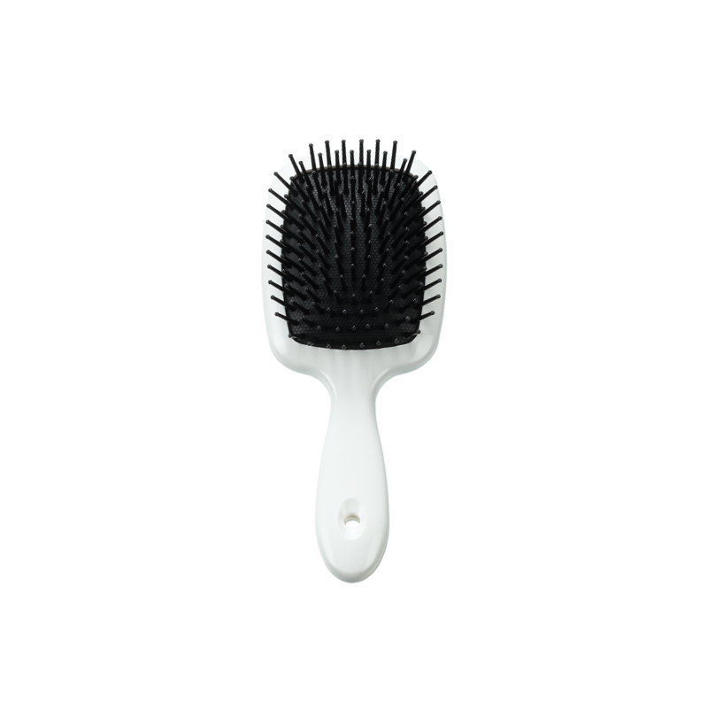 Mini cepillo de pelo de paleta cuadrado de pl&aacute;stico ABS