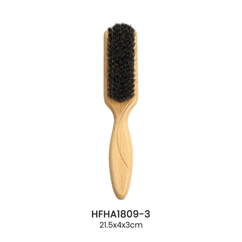 Cepillo Paleta de Madera de Haya con Mango L&aacute;ser