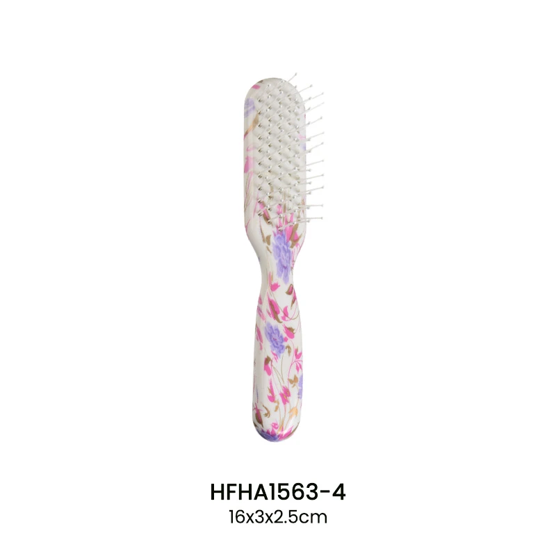 Cepillo de pelo h&uacute;medo de color personalizado con varias cerdas