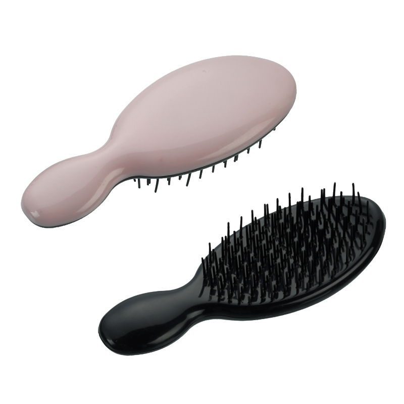 Cepillo de pelo para desenredar de bolsillo OEM con dientes en capas