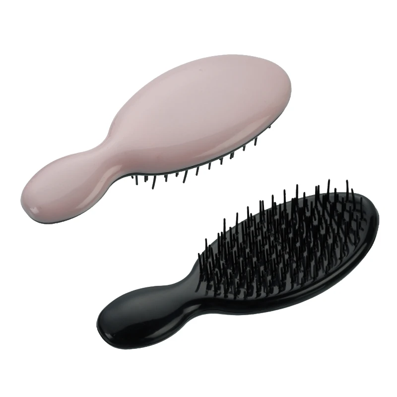 Cepillo de pelo para desenredar de bolsillo OEM con dientes en capas