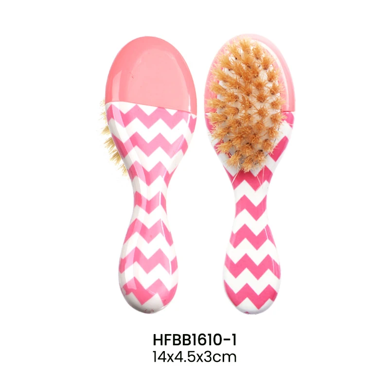Cepillo de beb&eacute; de pl&aacute;stico colorido y elegante personalizado para venta al por mayor