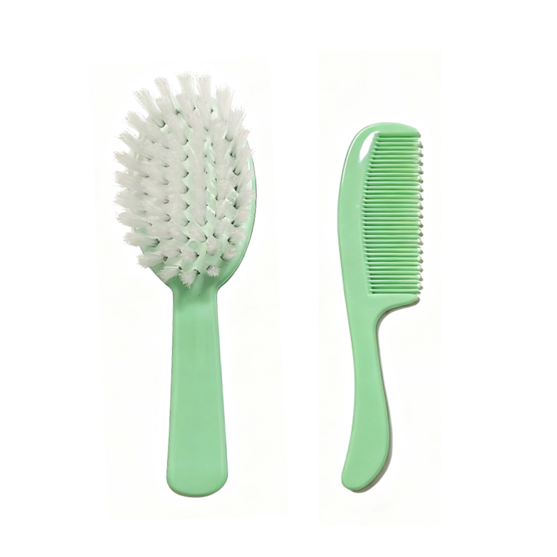 Cepillo de pl&aacute;stico colorido para beb&eacute;s y ni&ntilde;os con varias cerdas