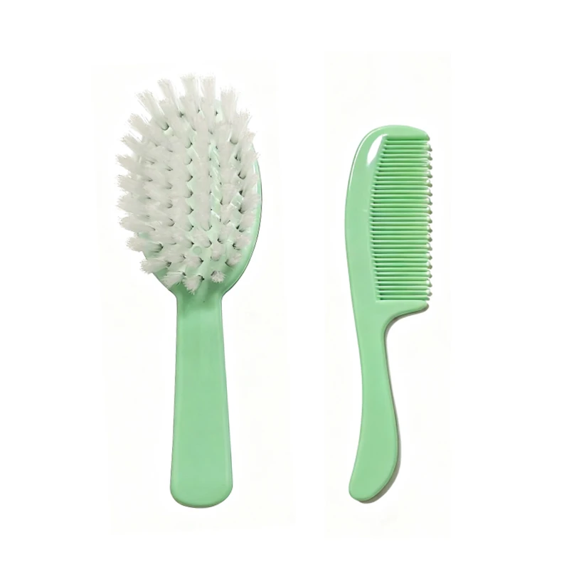 Cepillo de pl&aacute;stico colorido para beb&eacute;s y ni&ntilde;os con varias cerdas