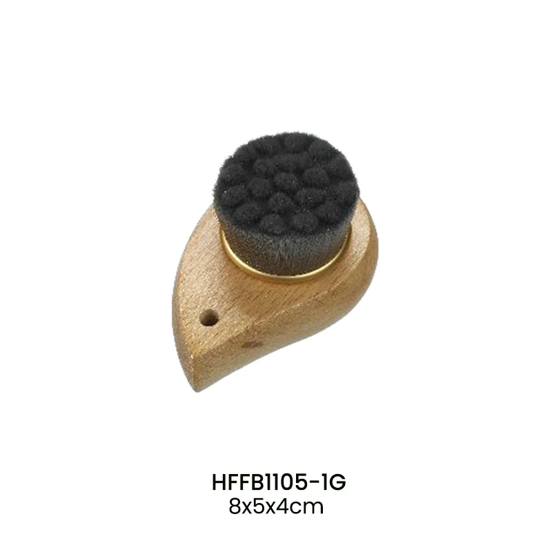 Cepillo facial suave multifunci&oacute;n de madera natural