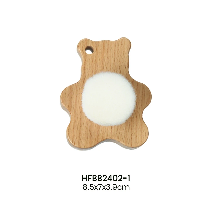 Set de 3 cepillos para beb&eacute; con forma de osito