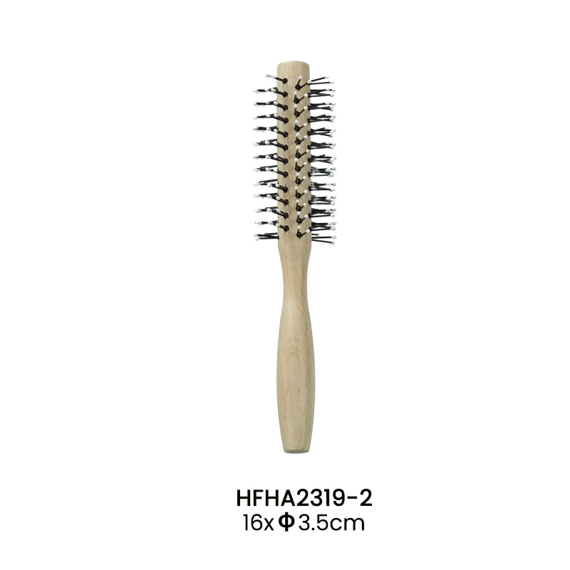 Juego de cepillos para beb&eacute; de madera de haya blanca personalizados (3 piezas)