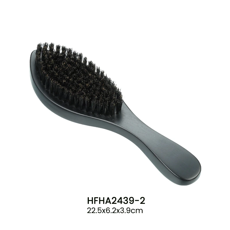 Cepillo para Barba de Cerdas Naturales con Mango Ergon&oacute;mico