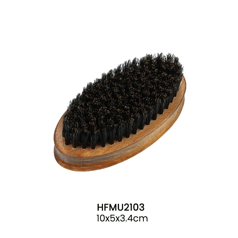 Juego de brochas para hombres de 4 piezas: brocha de afeitar, brocha de cerdas para barba en dos tam