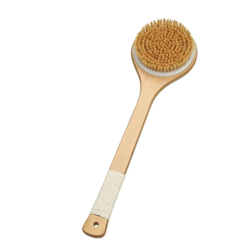 Cepillo de ba&ntilde;o de mango largo Mango antideslizante
