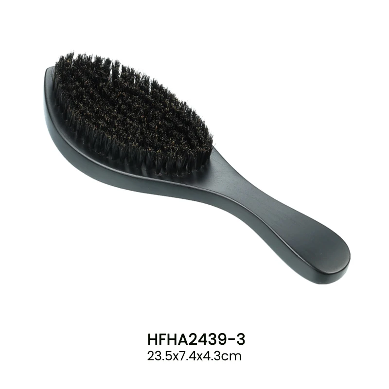 Cepillo para Barba de Cerdas Naturales con Mango Ergon&oacute;mico