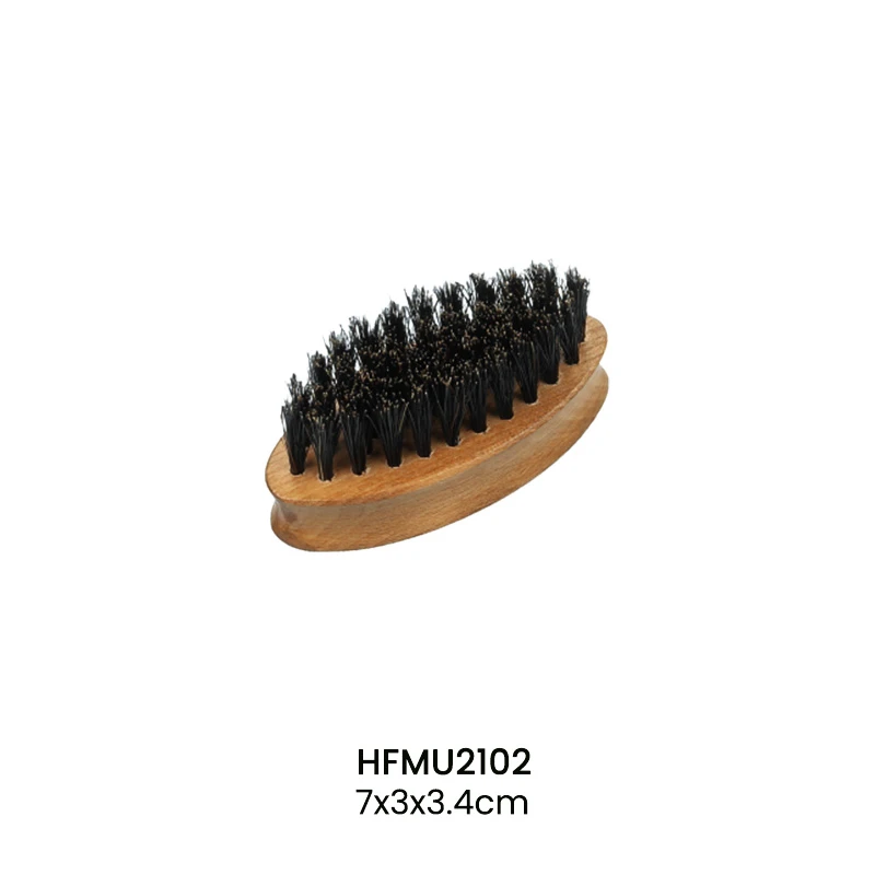 Juego de brochas para hombres de 4 piezas: brocha de afeitar, brocha de cerdas para barba en dos tam