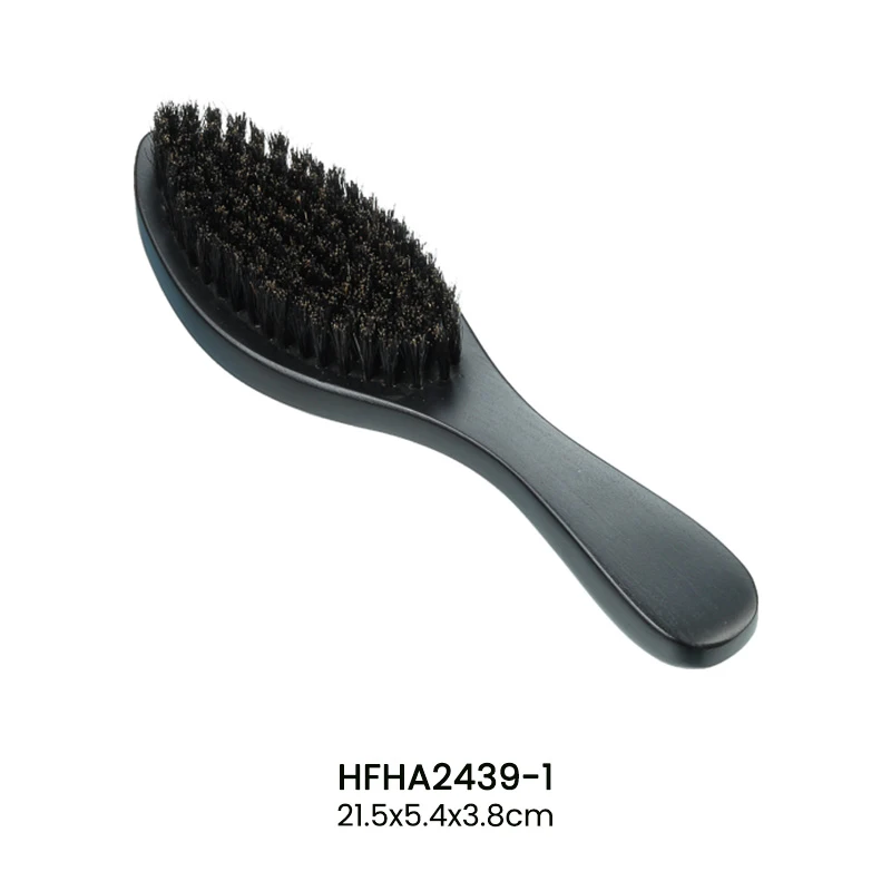 Cepillo para Barba de Cerdas Naturales con Mango Ergon&oacute;mico