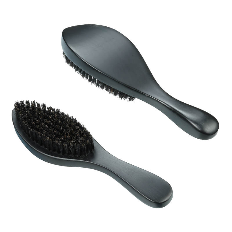 Cepillo para Barba de Cerdas Naturales con Mango Ergon&oacute;mico