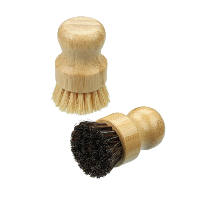 Cepillo de limpieza de cocina de mano Eco-Bamboo