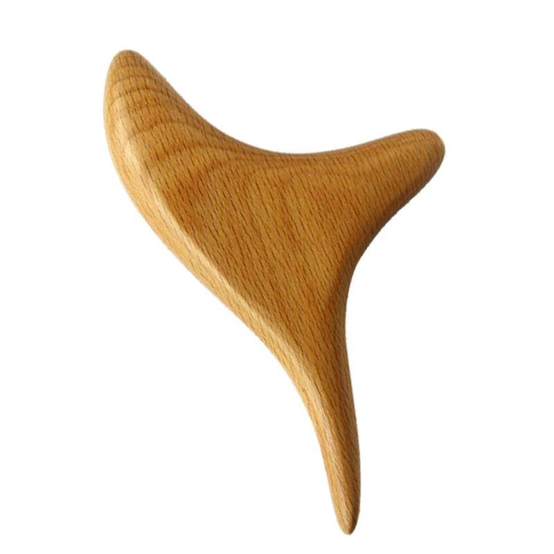 Herramientas profesionales de drenaje linf&aacute;tico para masaje de punto gatillo de madera