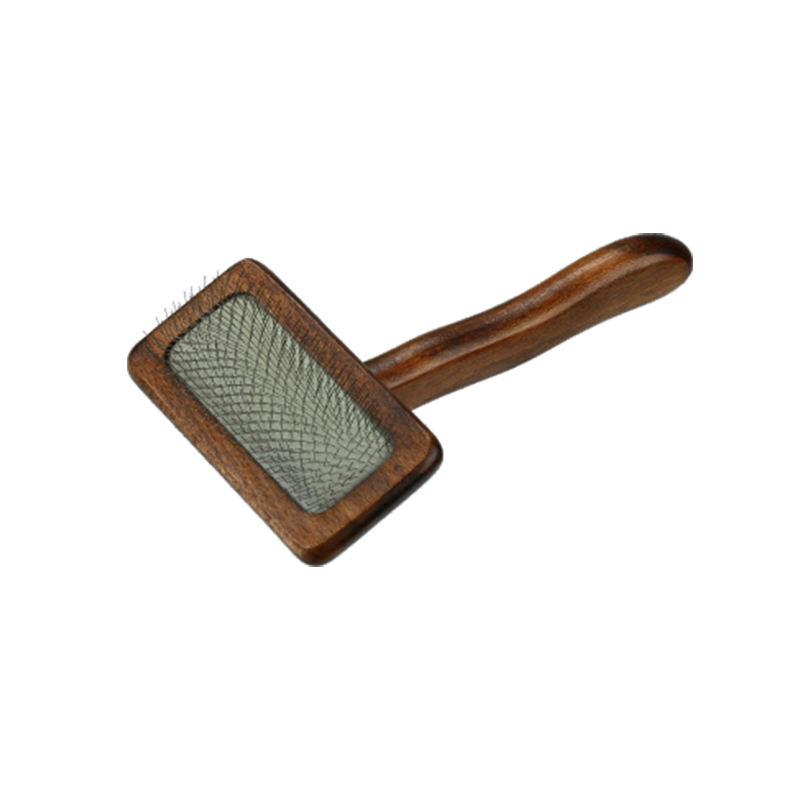 Cepillo para perros y gatos de madera 100% natural para mudarse