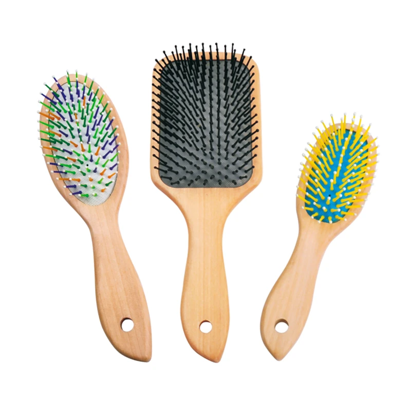 Cepillo Schima Superba con alfileres de nailon vibrantes