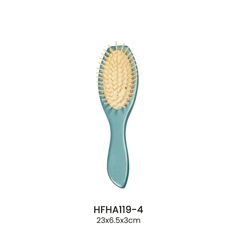 Juego de coj&iacute;n Blue Schima Superba con alfileres de madera 2