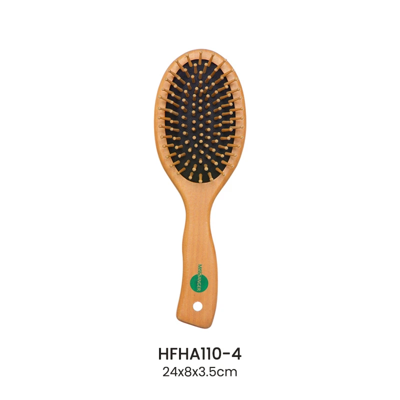 Cepillo de pelo de madera de cerdas mixtas para el comercio al por mayor