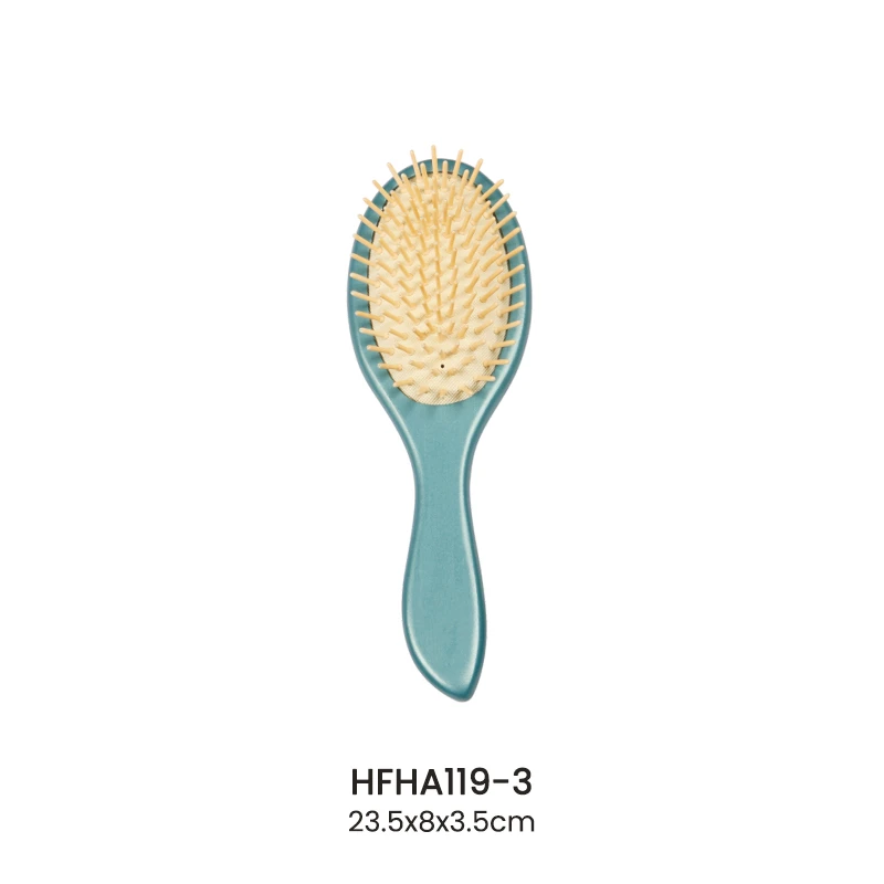 Juego de coj&iacute;n Blue Schima Superba con alfileres de madera 2