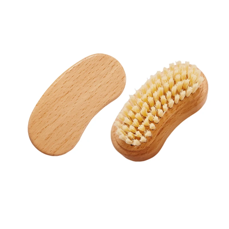 Pincel de manicura de madera natural para mayorista