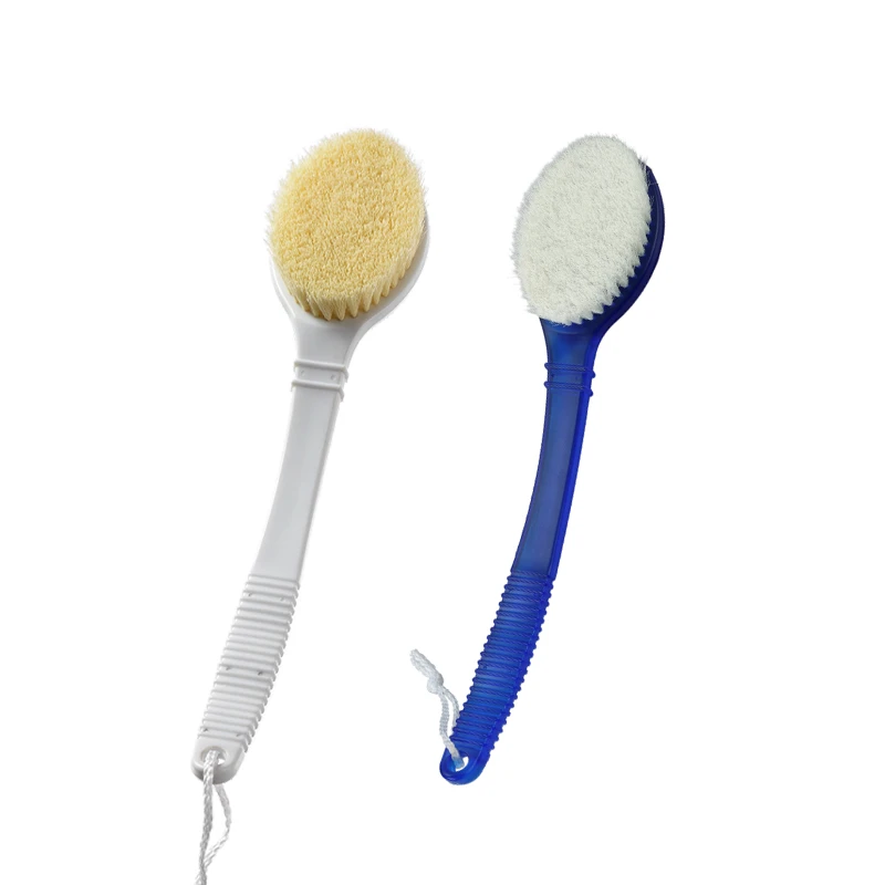 Cepillo para el cuerpo de pl&aacute;stico de color personalizado con cerdas de nailon